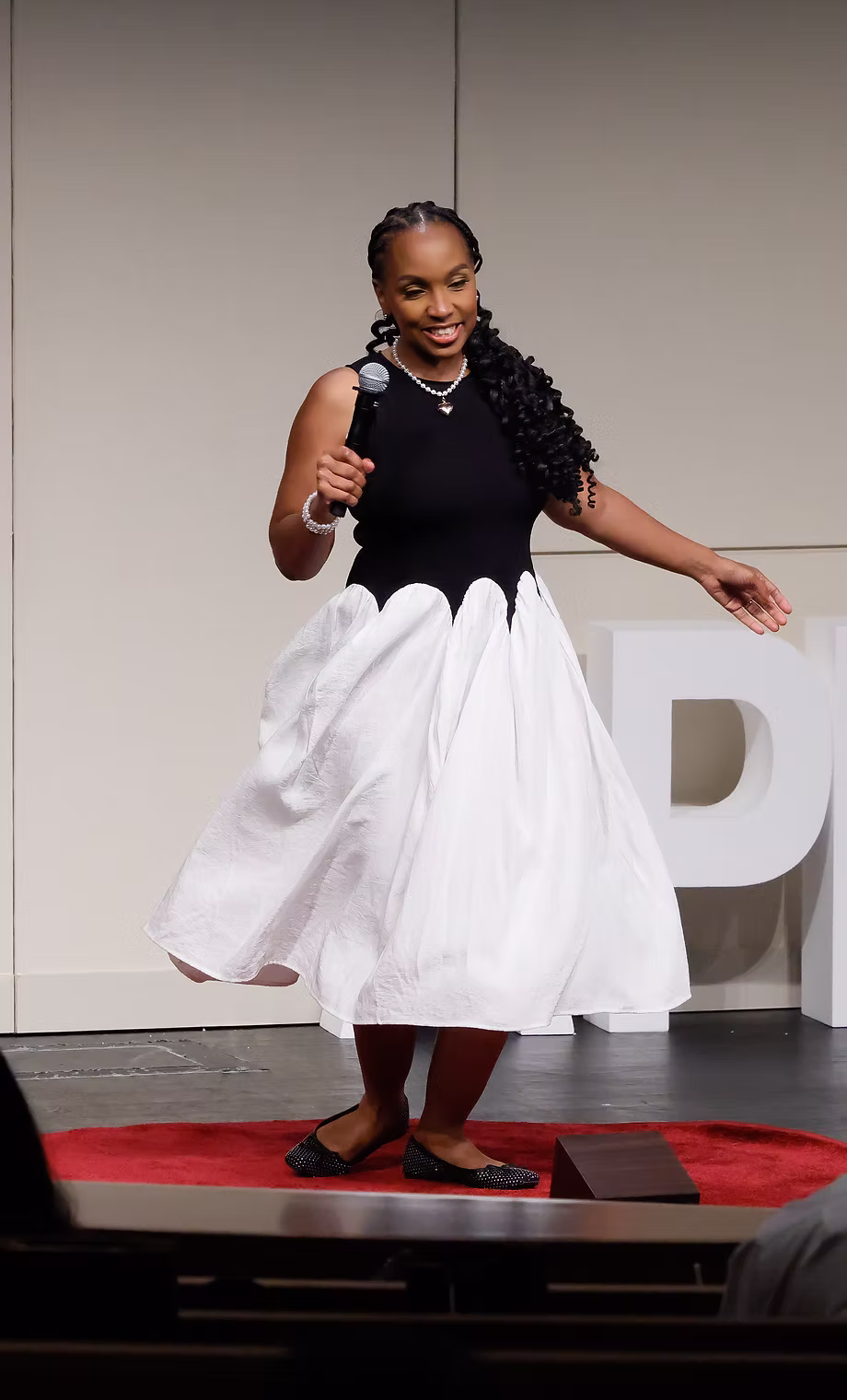 A candid creative-life moment from Eraina Ferguson